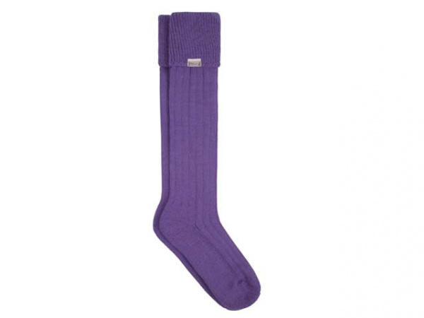 Alpaca Wool Socks purple S